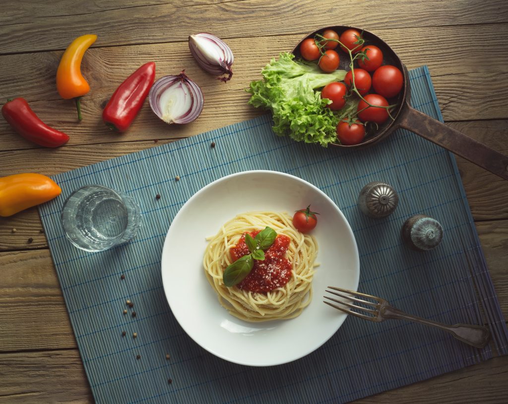 spaghetti with tomato sauce - The Most Delicious and Easy Pasta Recipes - Article on Healthy and Better Living Website